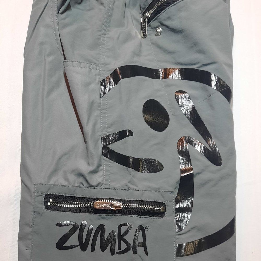 Zumba Cargo Parachute Dance Workout pants with pockets size Large
